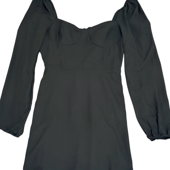 Steve Madden Black Long Sleeve Dress - Picture 1 of 9